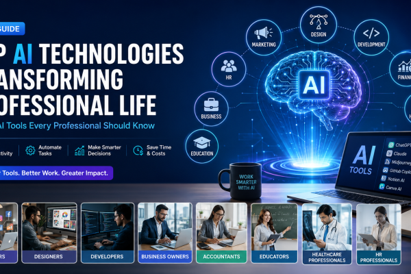 Top AI Technologies Transforming Professional Life in 2026: Essential AI Tools for Every Industry