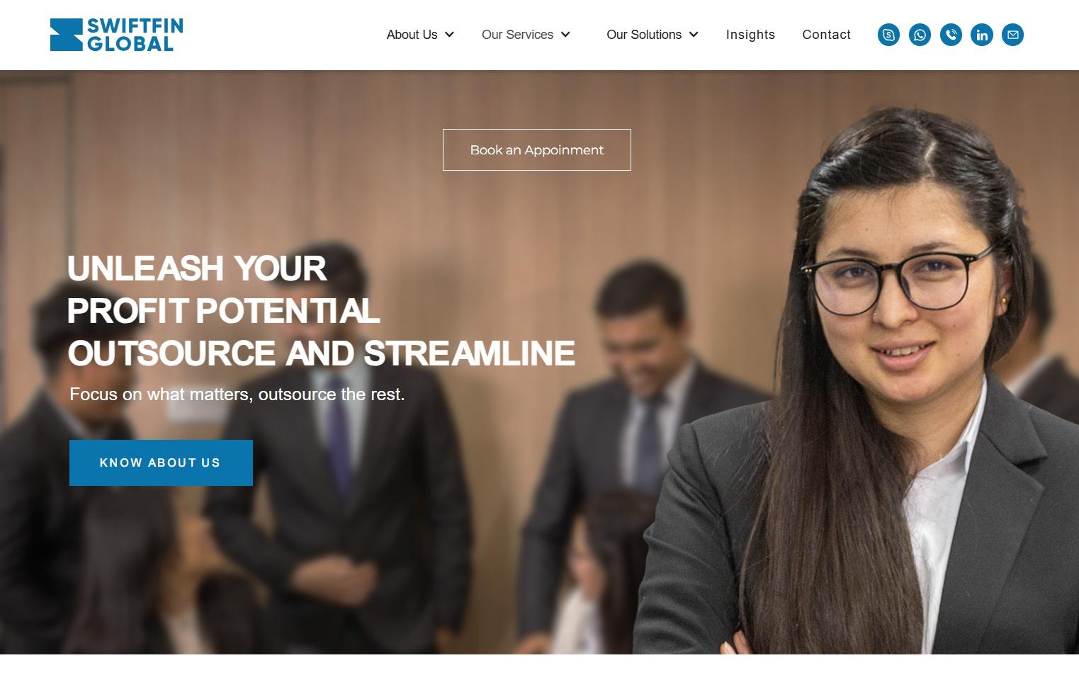 Powering SwiftFin Global’s Digital Presence Through Strategic Web Development