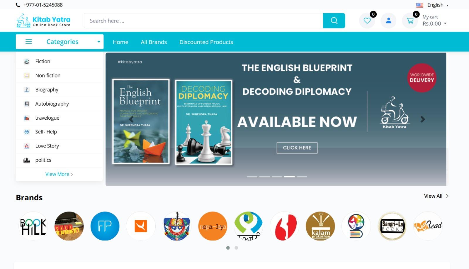 Kitab Yatra – A Modern eCommerce Platform for Book Lovers